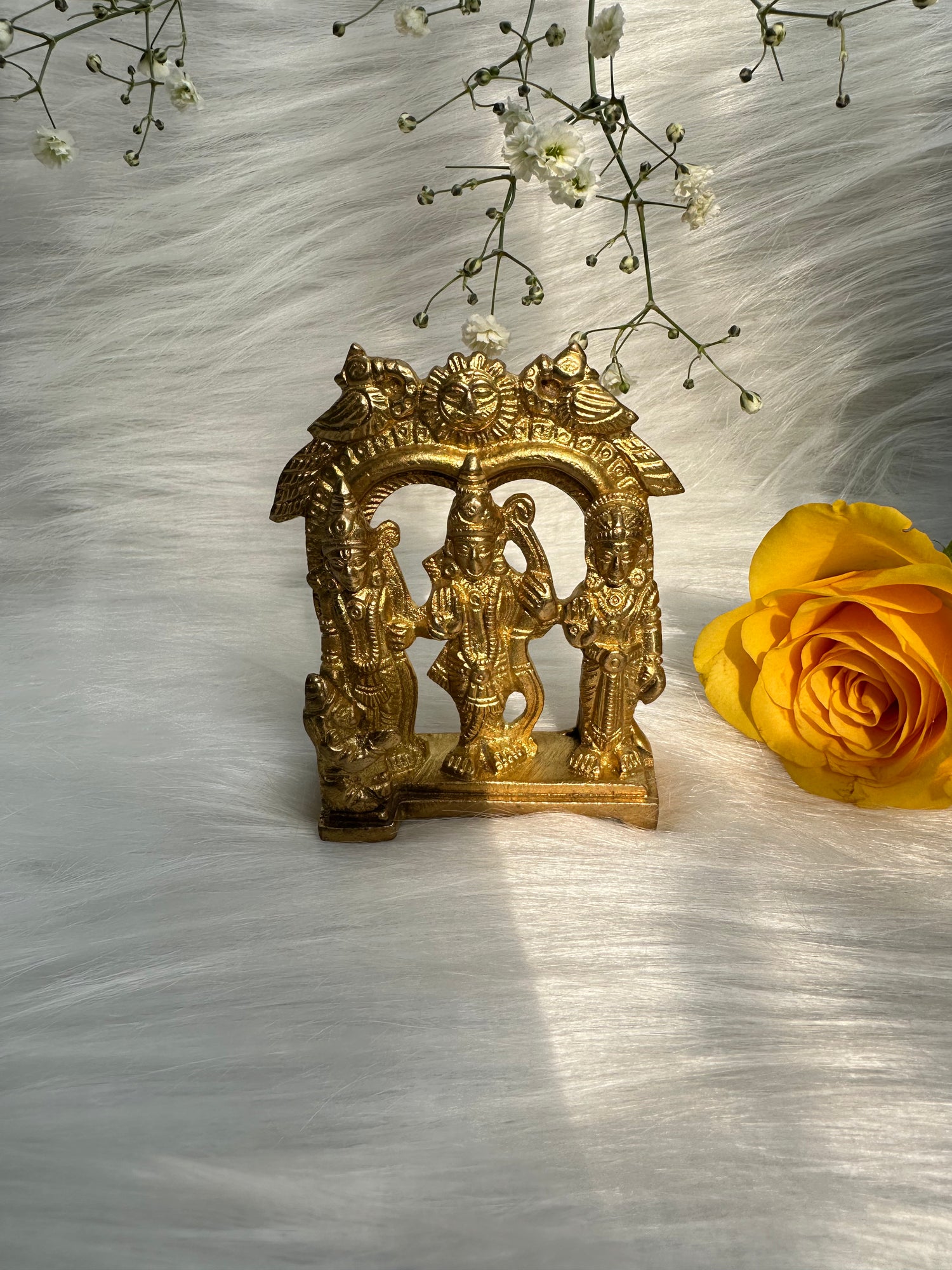 Divine Ram Darbar (H-3.5inch) 261g - Statues