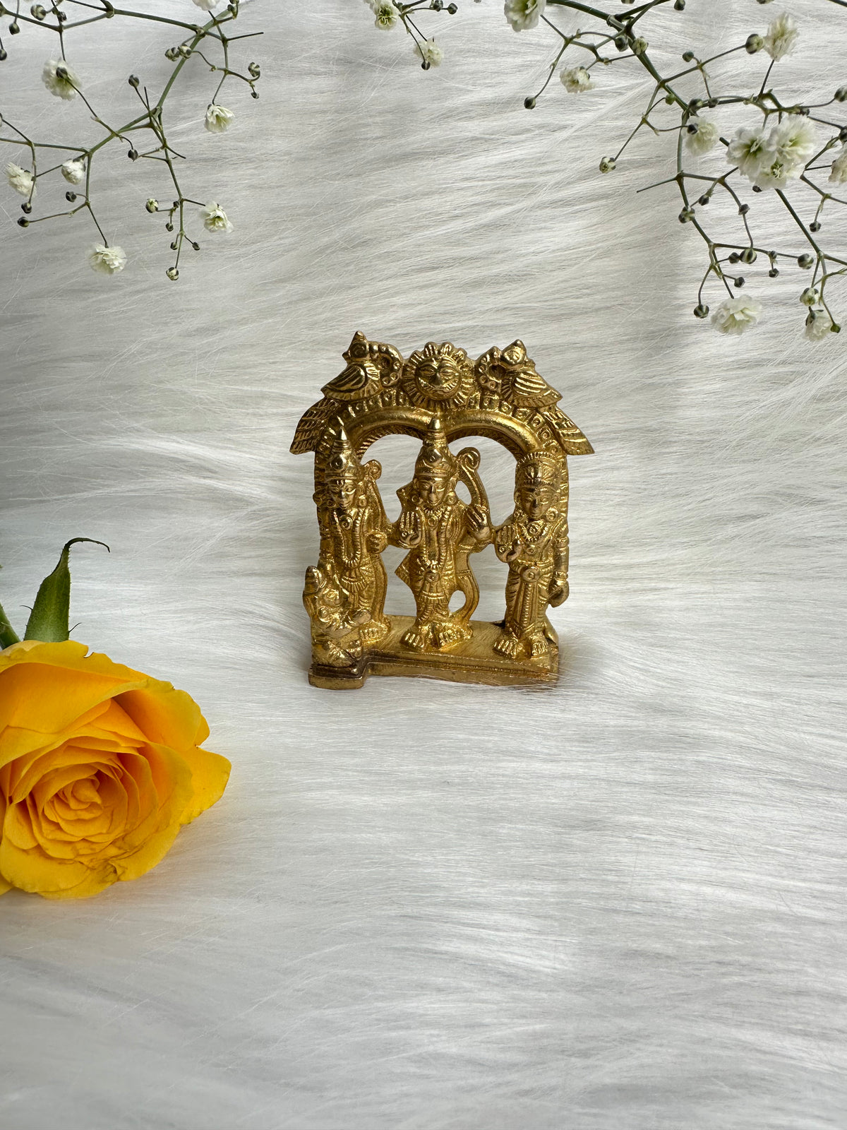 Divine Ram Darbar (H-3.5inch) 261g - Statues