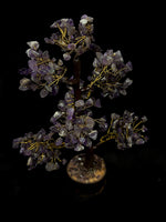 Attract Luck, Enhance Intuition, Improve Health & Skin: Amethsyt Tree - Abhimantrit