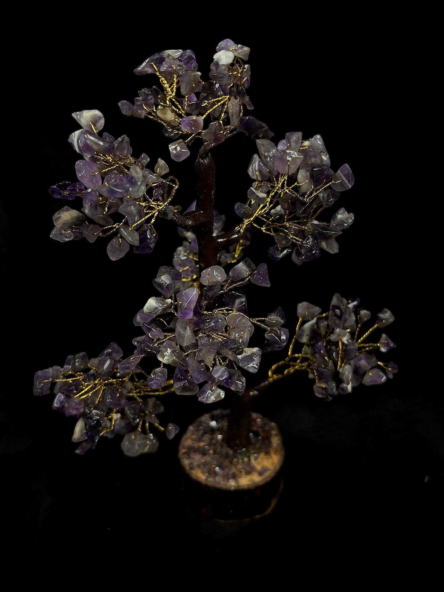 Attract Luck, Enhance Intuition, Improve Health & Skin: Amethsyt Tree - Abhimantrit