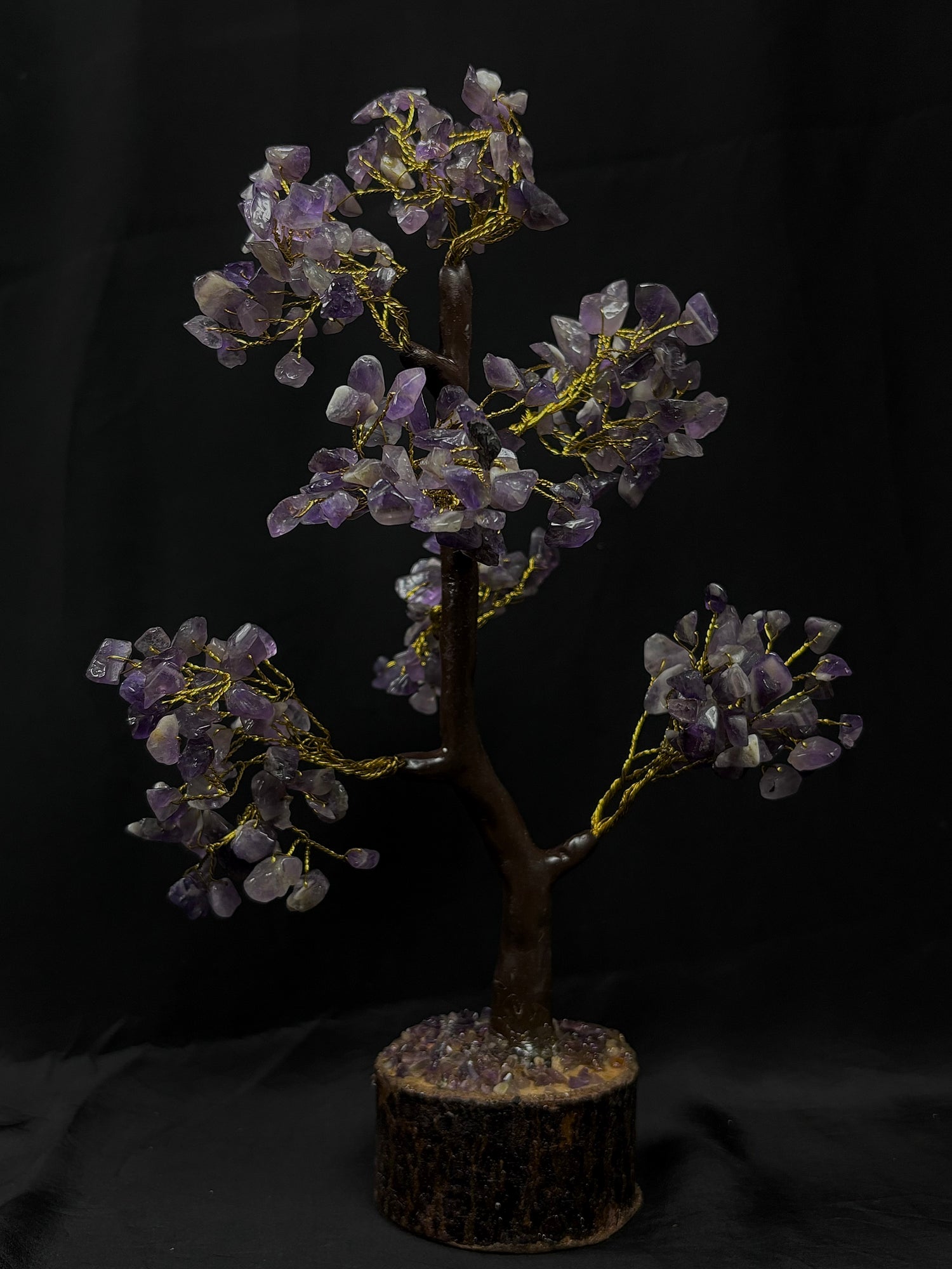 Attract Luck, Enhance Intuition, Improve Health & Skin: Amethsyt Tree - Abhimantrit