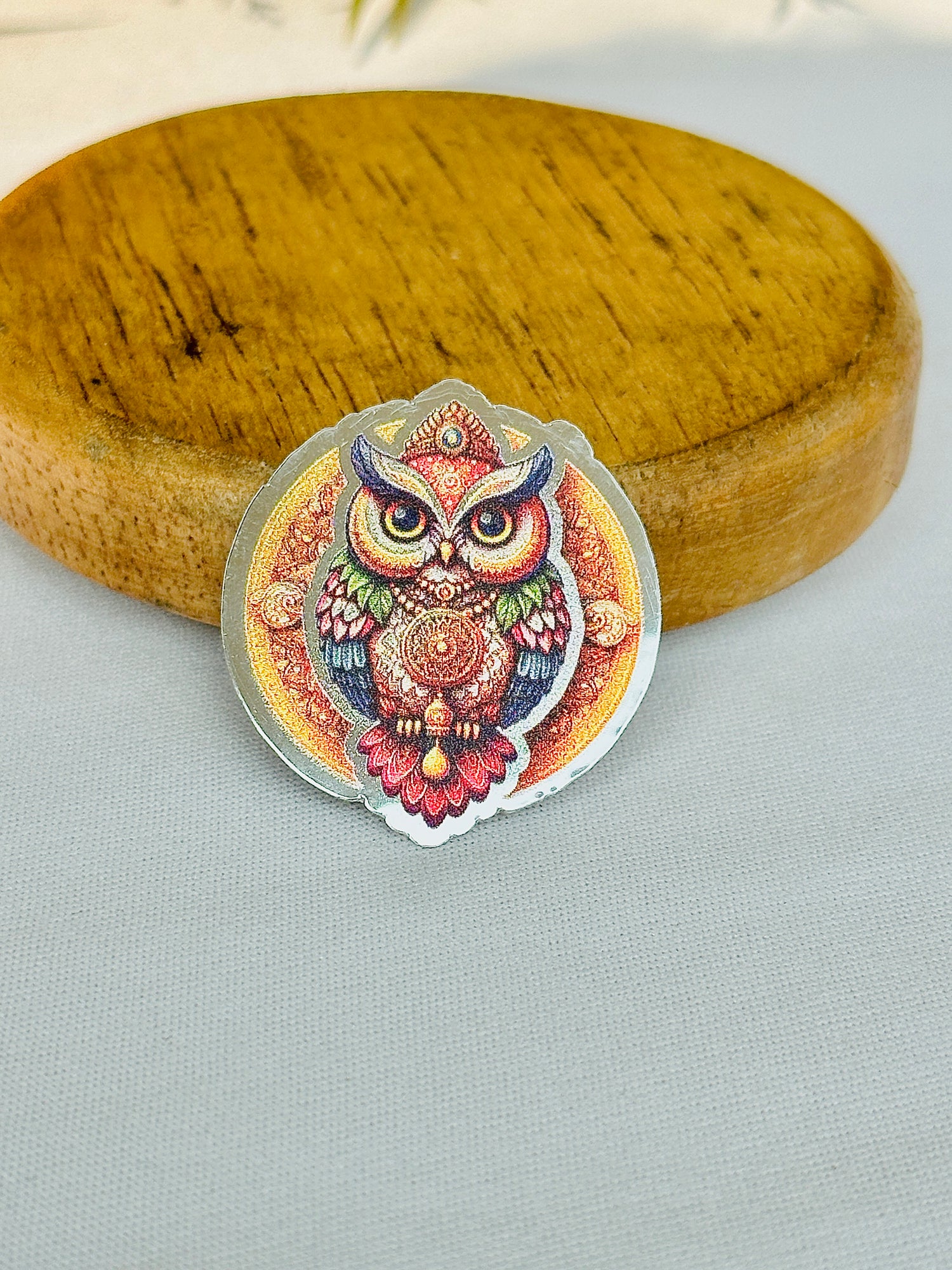Owl Sticker (Pack of 10pcs) - Size- 1.5*1.5 Inch