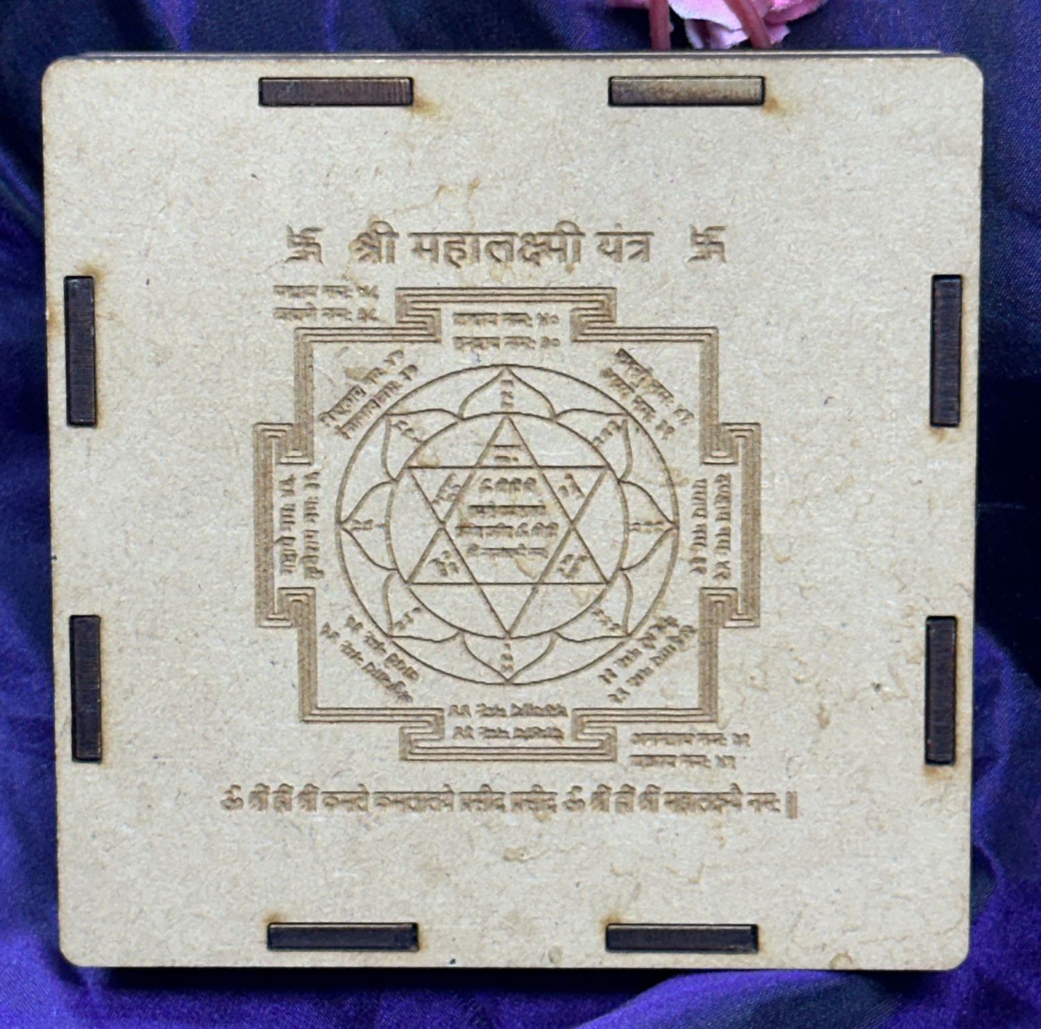 Selenite Maha Laxmi Yantra - 11000 Beej Mantro se Siddh kiya Hua