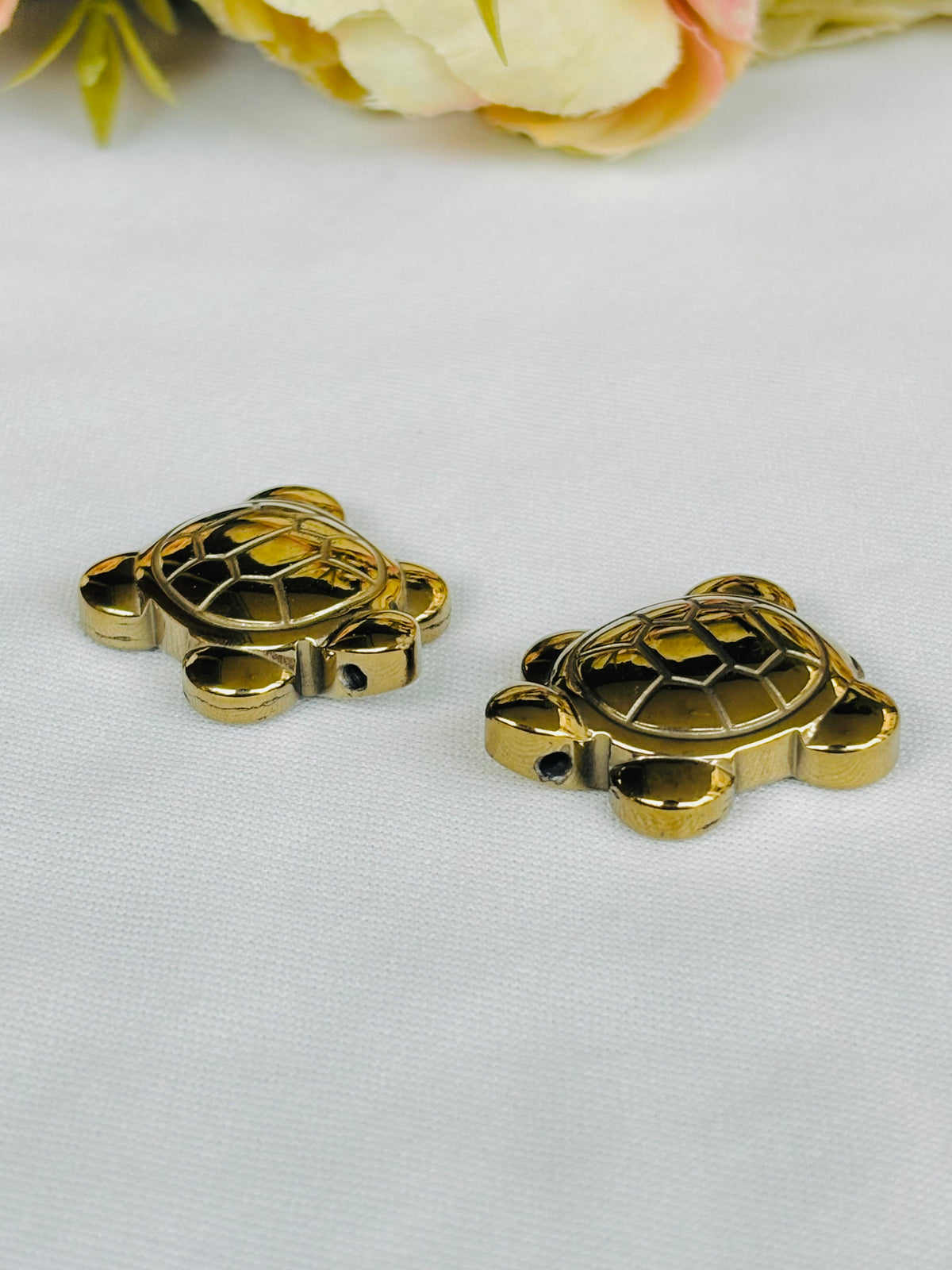 Pyrite Turtle - Abhimantrit & Certified