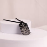 Black 7 Chakra: Blessing & Protection Pendant - Abhimantrit