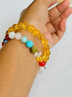 Chunnu Munnu ki Kilakri: Powerful Conceive - Protection (Pregnancy) & Yellow Citrine Bracelet - Abhimantrit & Certified