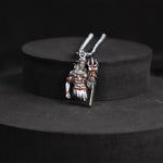 Lord Mahadev Holding Trishul Pendant (Blessing & Protection)– Abhimantrit