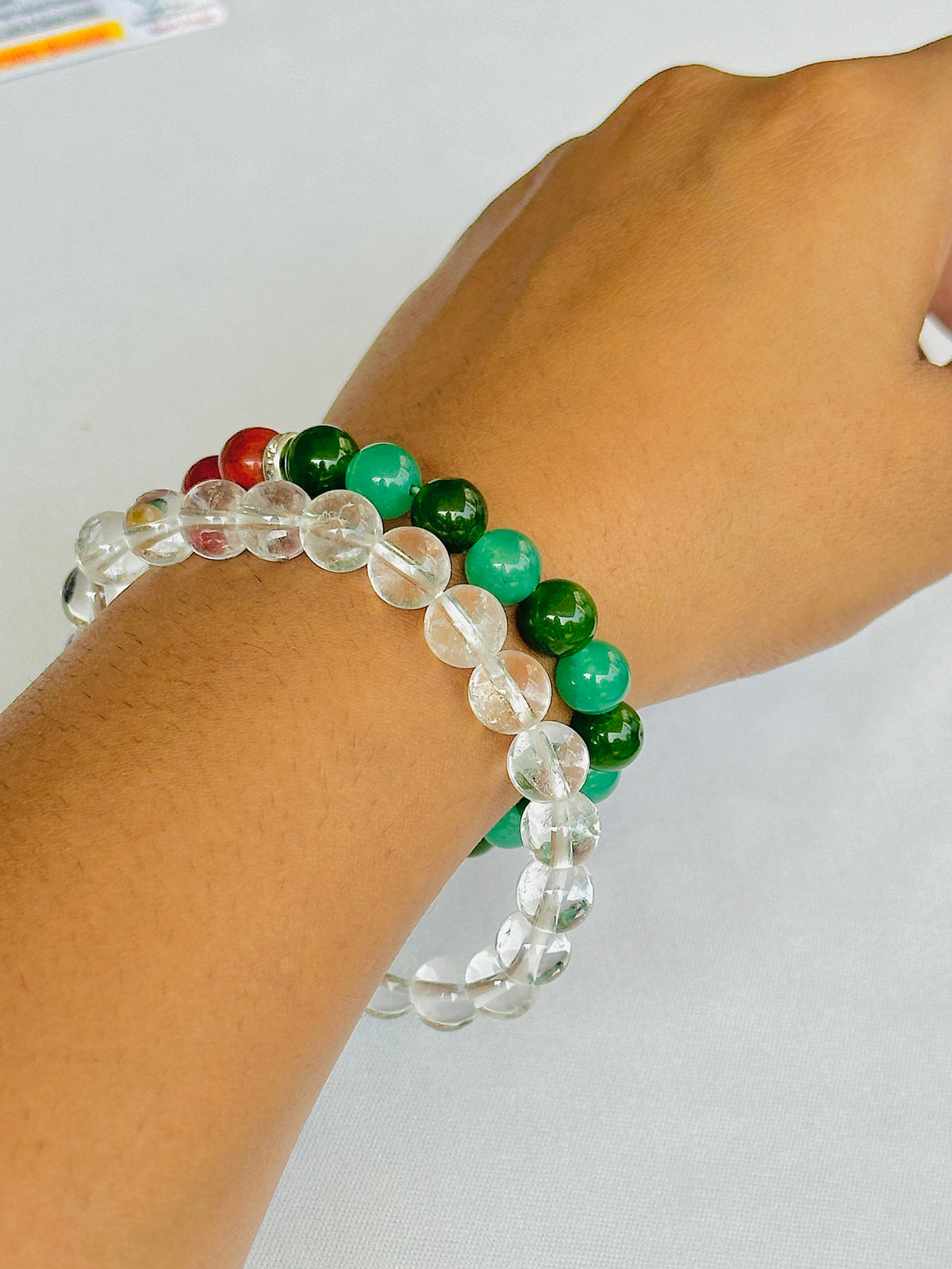 Key to Success: Clear Quartz and Academic & Career Success Bracelet - Abhimantrit & Certified