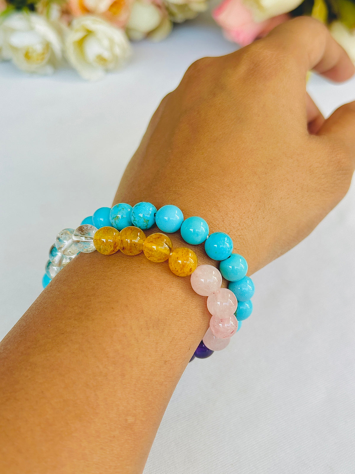 Love Magnet: Turquoise & Premium Love Marriage Bracelet - Ahimantrit & Certified