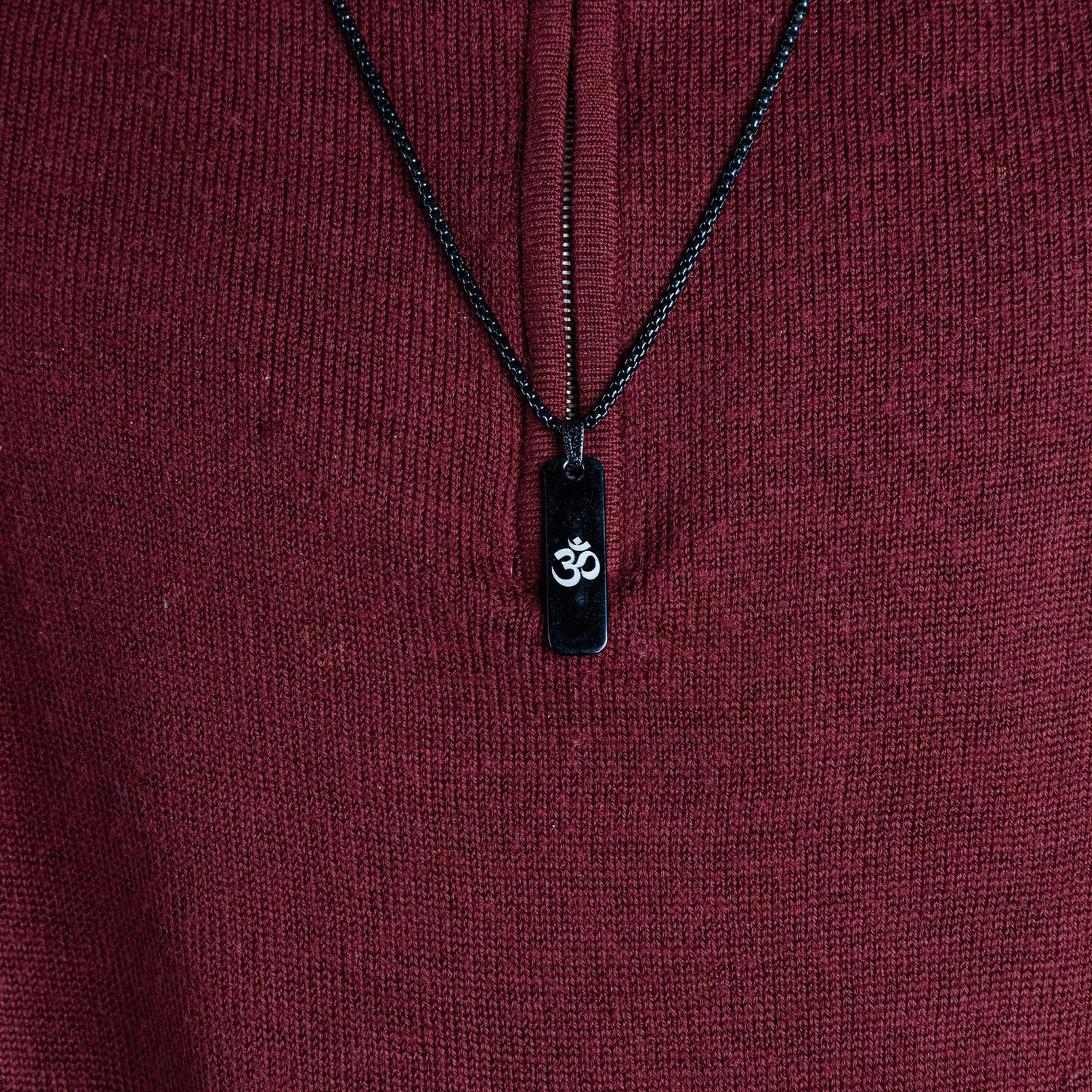 Black Om Pendant (Blessing & Protection) - Abhimantrit