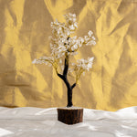 Removes Depression, Anger & Anxiety: Clear Quartz Tree - Abhimantrit