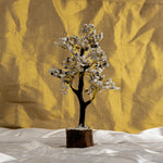 Mental Stress Relief & Confidence: Moonstone Crystal Tree - Abhimantrit