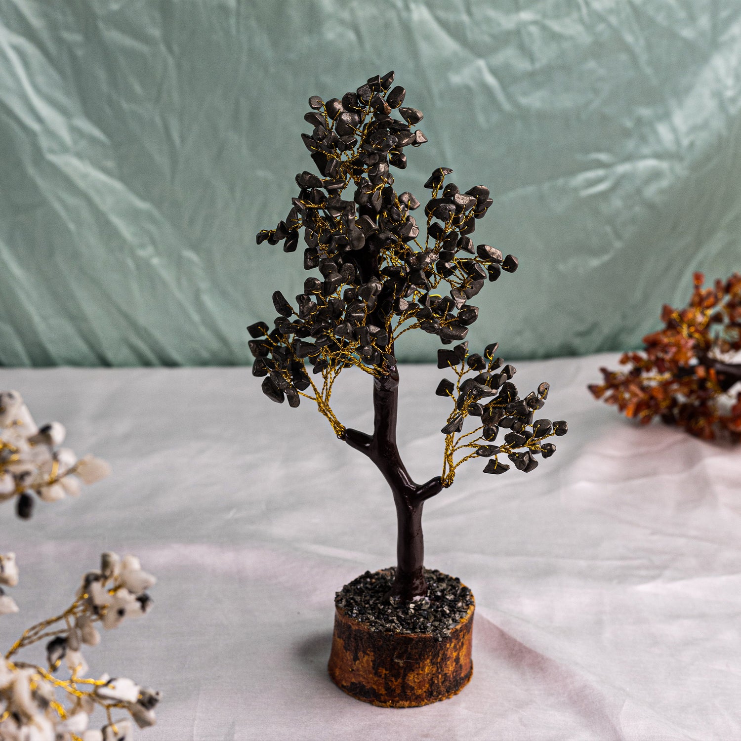 Natural Pyrite Crystal Tree - Abhimantrit
