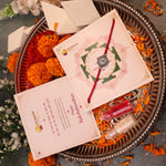 925 Pure Silver Round Om Rakhi for Peace & Protection