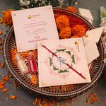 925 Pure Silver Jai Shree Shyam Rakhi for Protection, Prosperity & Divine Blessings