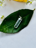 Clear Quartz Pencil Pendant (1 Piece) - Abhimantrit & Certified