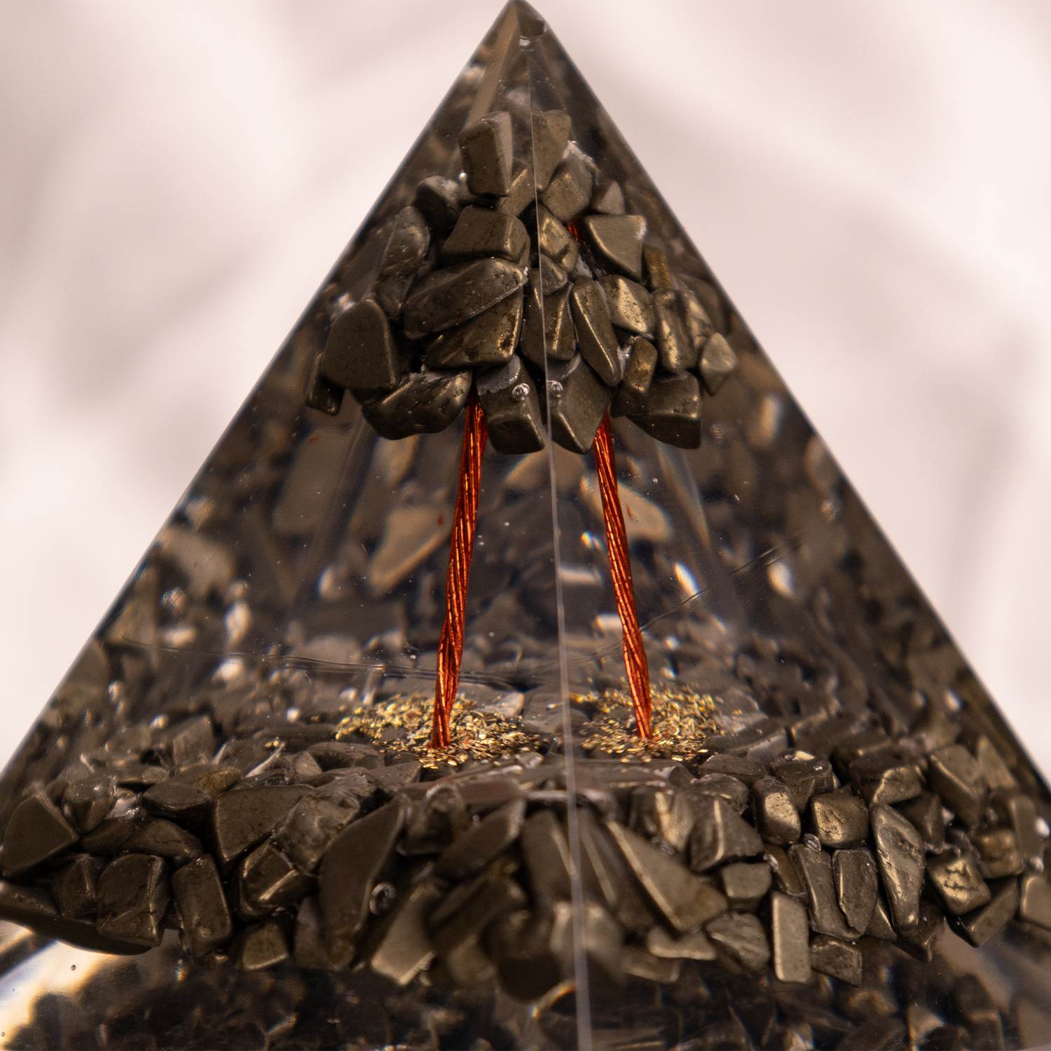 Pyrite Pyramid - Abhimantrit