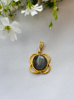 Cat Eye Stone Pendant - Abhimantrit & Certified
