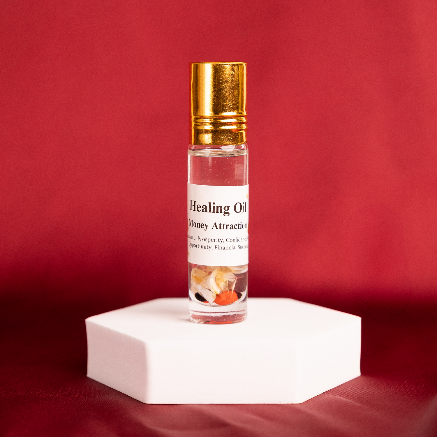 Money Attraction Healing Oil - Abhimantrit