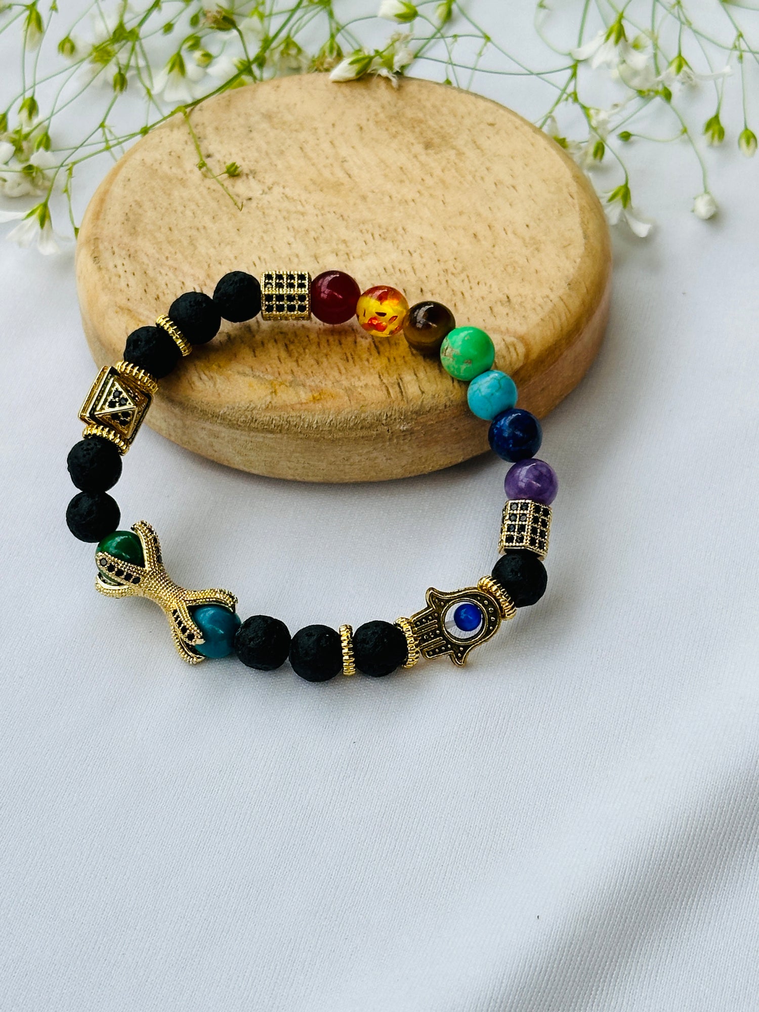 Overcome Negative Energies, Attract Luck, Power, Joy & Wealth: Ancient Yantra Bracelet - Abhimantrit & Certified