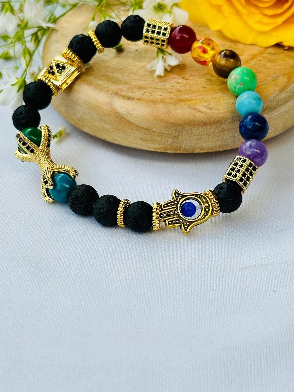 Overcome Negative Energies, Attract Luck, Power, Joy & Wealth: Ancient Yantra Bracelet - Abhimantrit & Certified