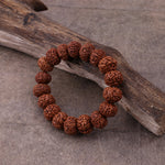Nepali 7 Mukhi Rudraksha Bracelet for Wealth, Prosperity & Stability