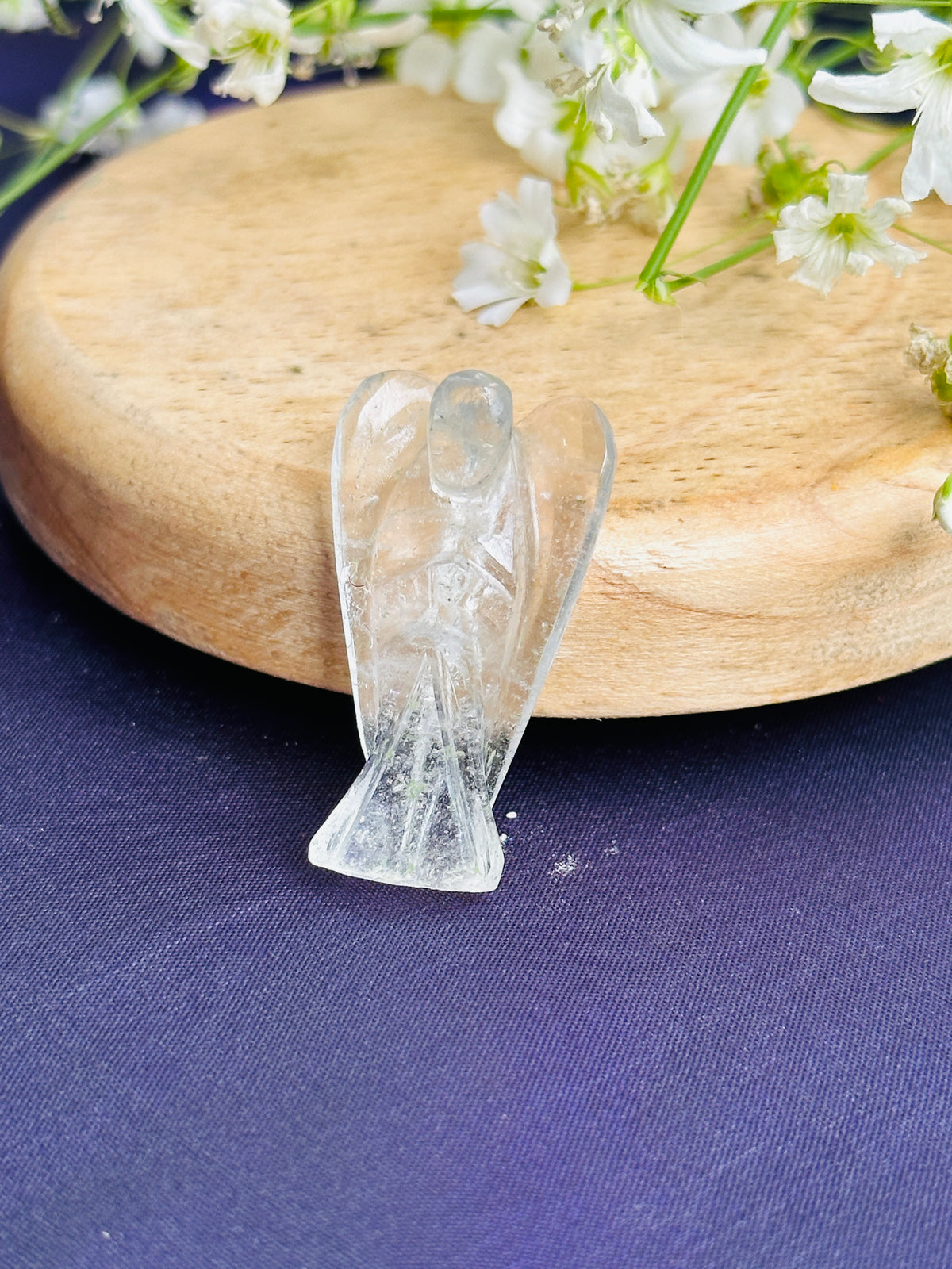 Clear Quartz Angel Crystal