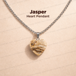 Jasper Heart Pendant