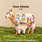 Kamdhenu Cow Idol for Prosperity & Divine Blessings
