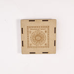 Kailash Dhan Raksha Yantra Selenite Plate - Wealth Protection Yantra