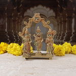 Brass Ram Darbar Murti - Abhimantrit