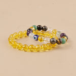 Sarkari Naukari ka Ramban: Govt & Competitive Exam & Yellow Citrine Bracelet - Abhimantrit & Certified