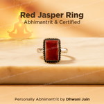 Red Jasper Ring: Courage and Confidence