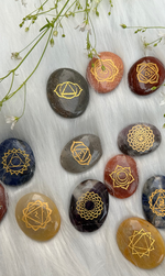 Seven Chakra Zibu Symbol Coin - Abhimantrit & Certified
