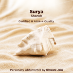 Surya Shankh For Positivity Prosperity Spiritual Energy