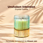 Unshaken Intention Crystal Candle – Silhouette Spice Fragrance