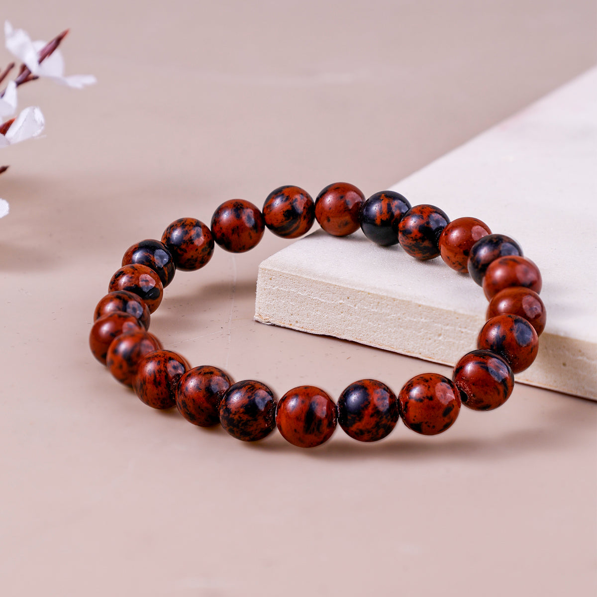 Mahogany Obsidian Bracelet