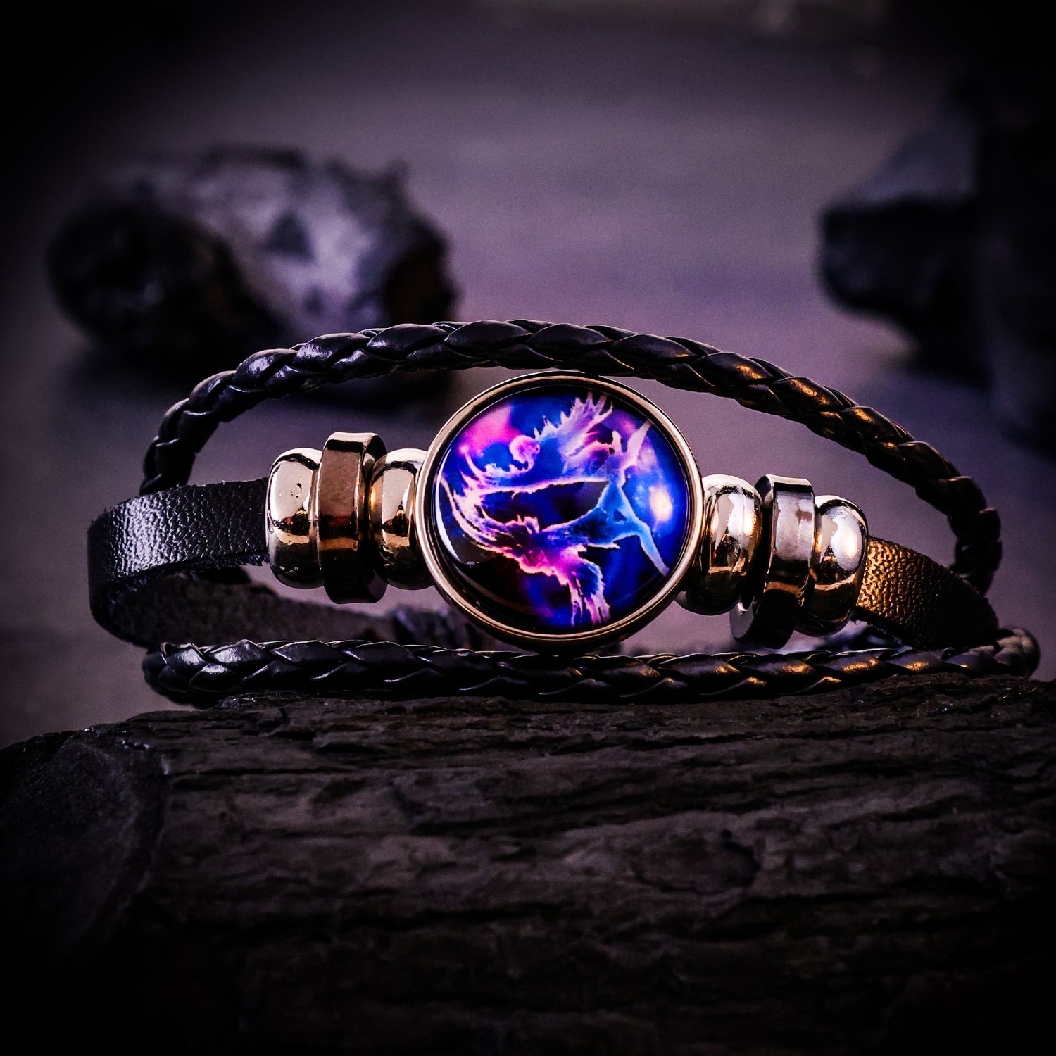 Gemini Leather Bracelet