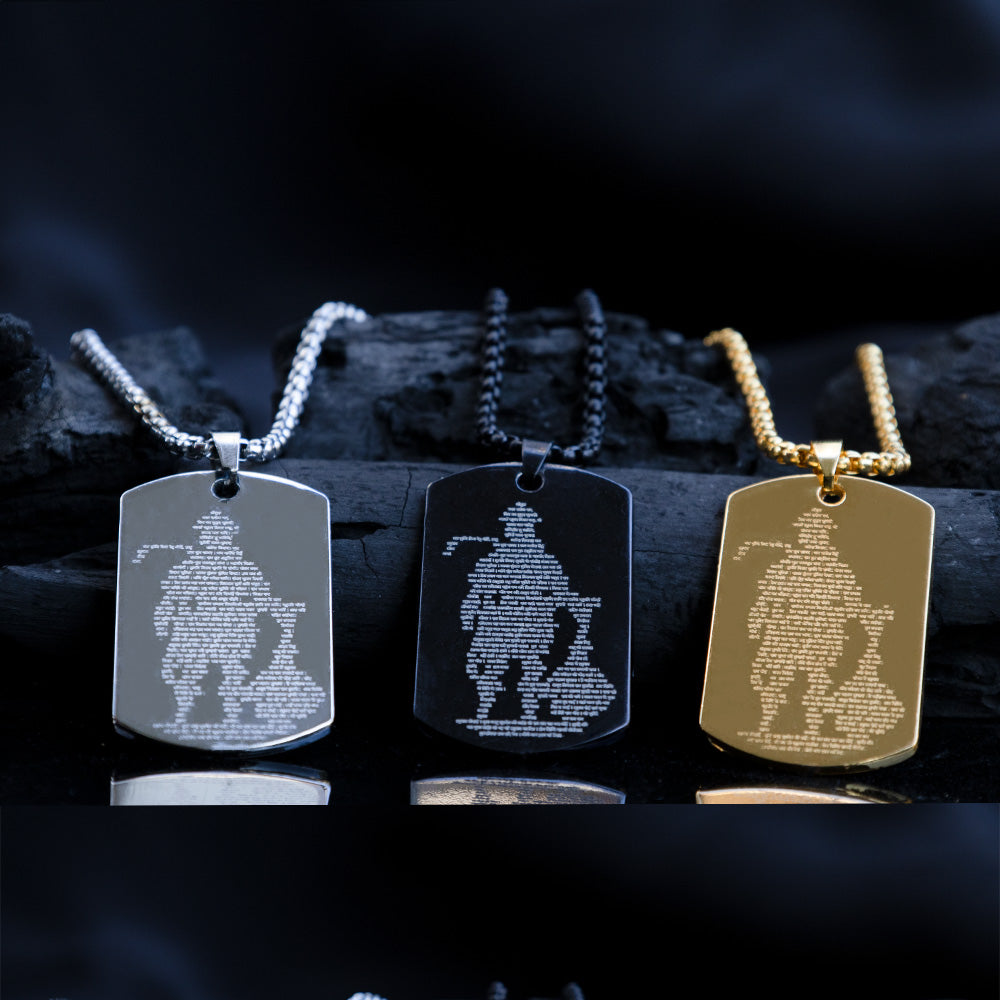 Hanuman Chalisa Pendant (Blessing & Protection) - Abhimantrit