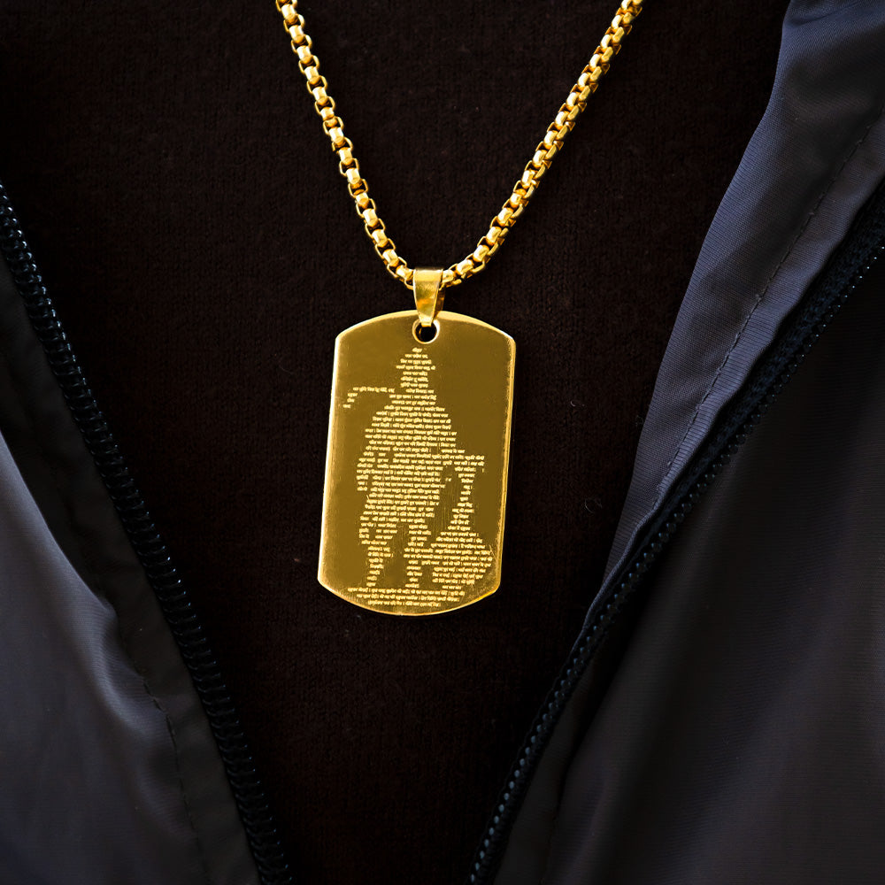 Hanuman Chalisa Pendant (Blessing & Protection) - Abhimantrit