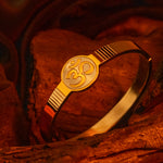 Om Suraksha Kada (IGP Gold Plating) - Abhimantrit