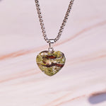 Blood Stone Heart Pandent - Abhimantrit & Certified