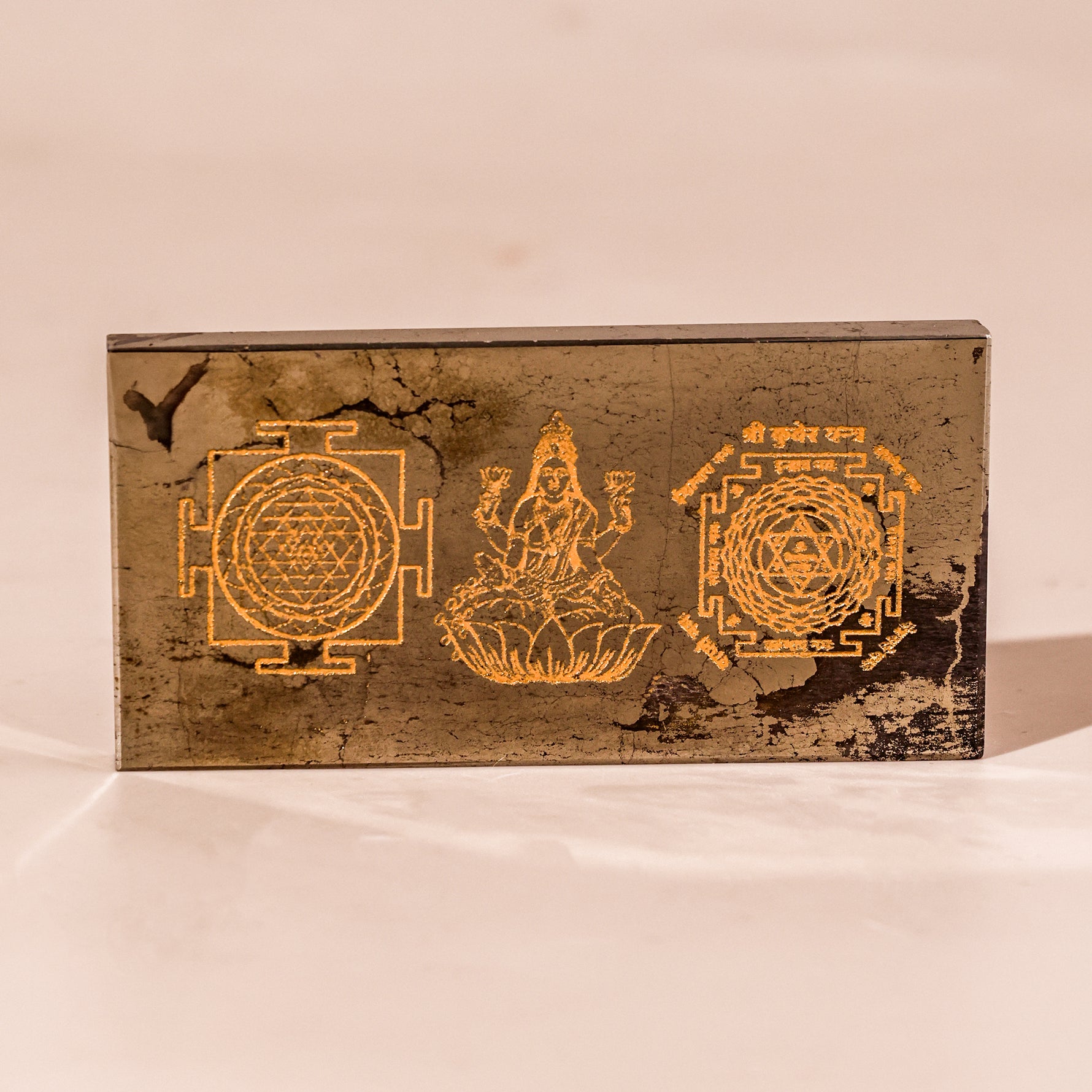 Pyrite Carwin Laxmi Kuber Yantra