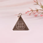 Surya Pyra Yantra Silver Pendant - Abhimantrit
