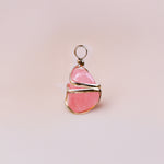 Rose Quartz Wrapping Pendant - Abhimantrit & Certified