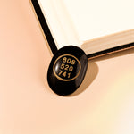 Black Tourmaline Zibu Coin