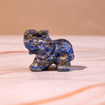 Lapis Lazuli Crystal Elephant