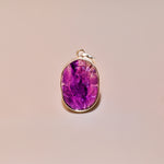 Amethyst Ganesha Pendant - Abhimantrit