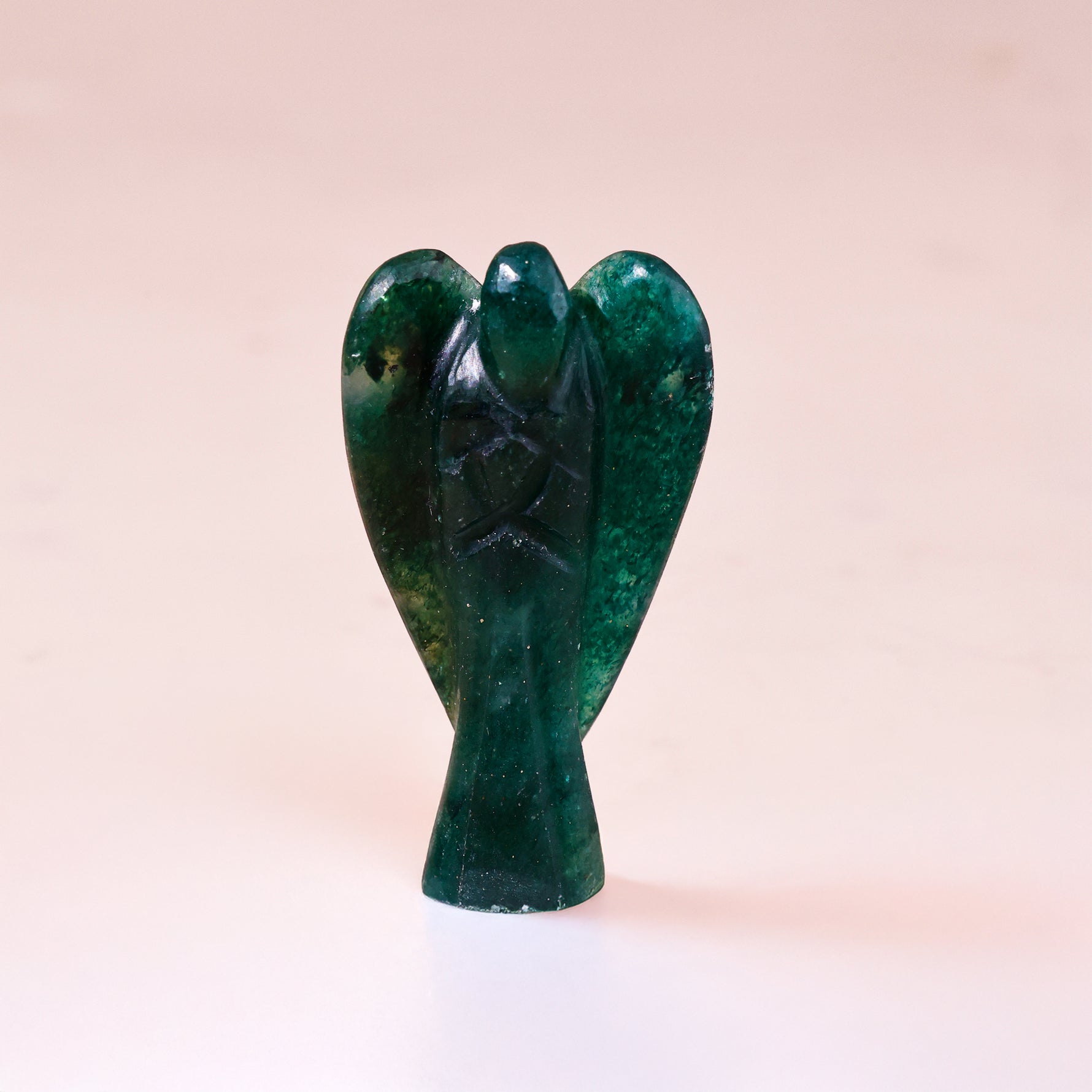 Green Jade Crystal Angle