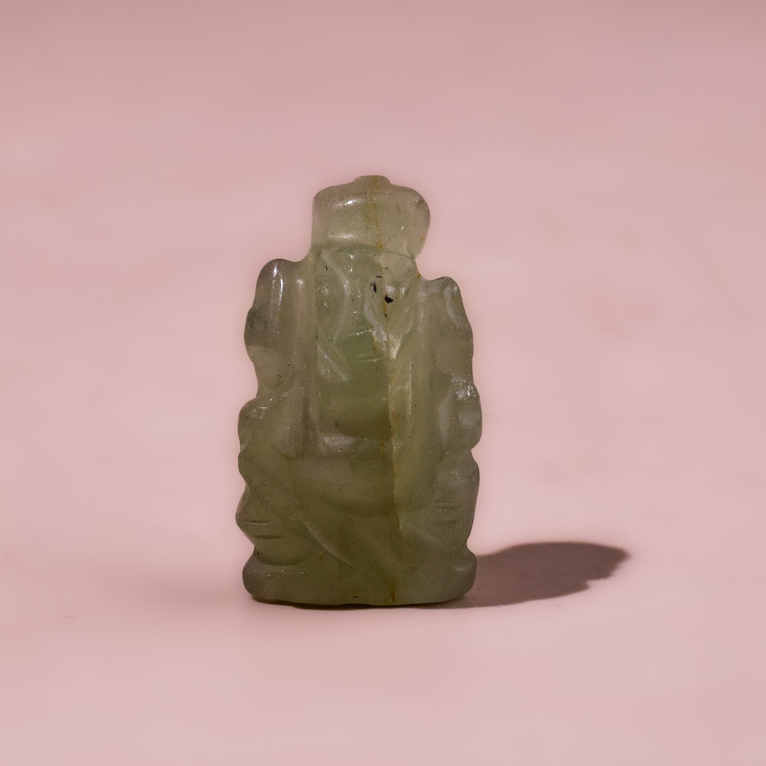 Green Aventurine Ganesha - Abhimantrit